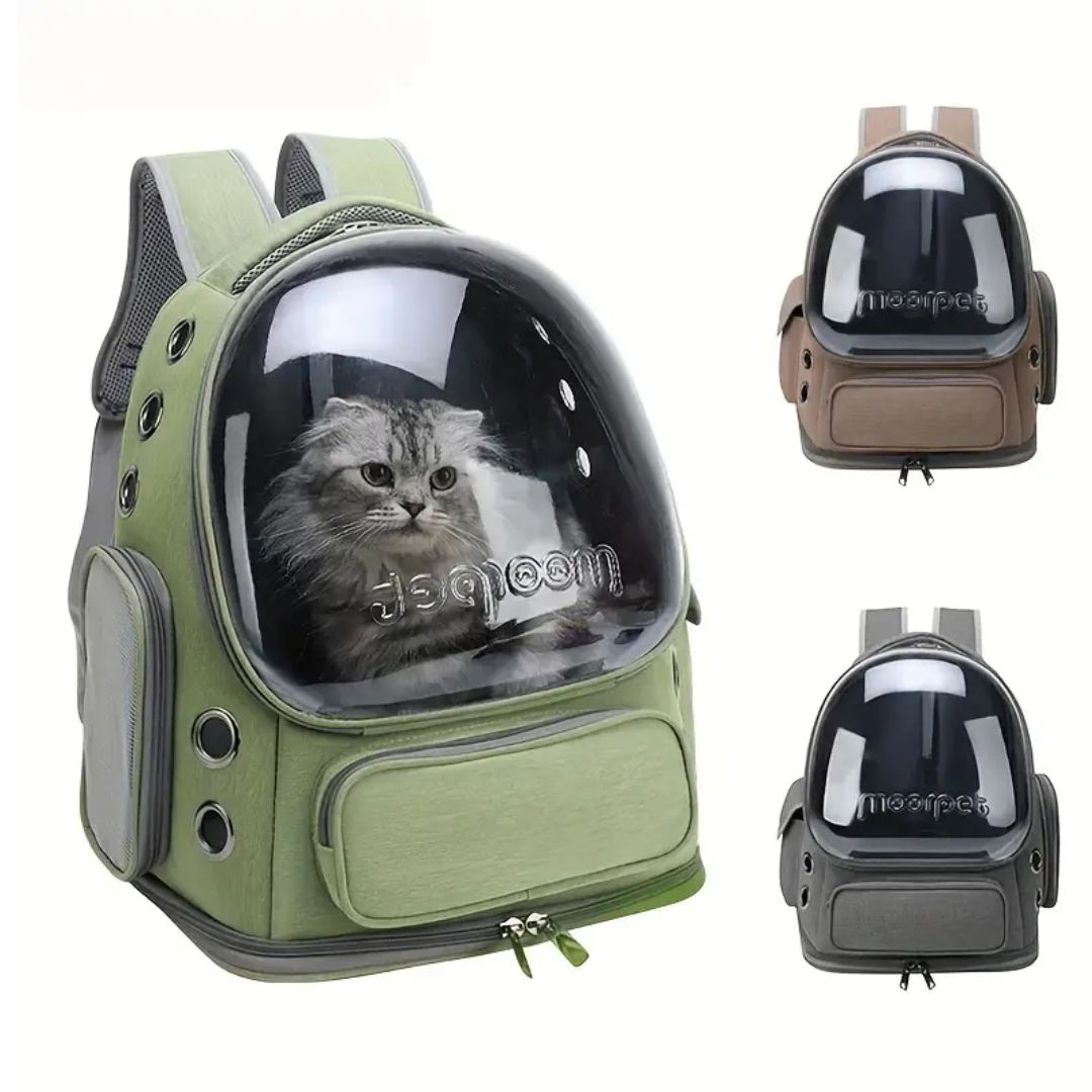 Mochila Para Gatos Transpirable