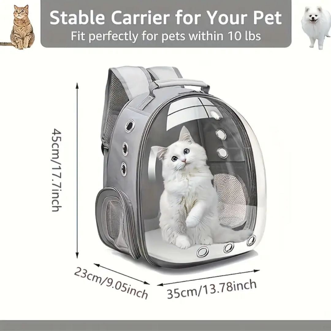 Mochila Para Gatos Transpirable